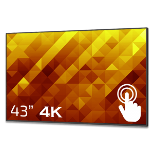 GoDisplay Digital skylt 43″ 4K – Touch