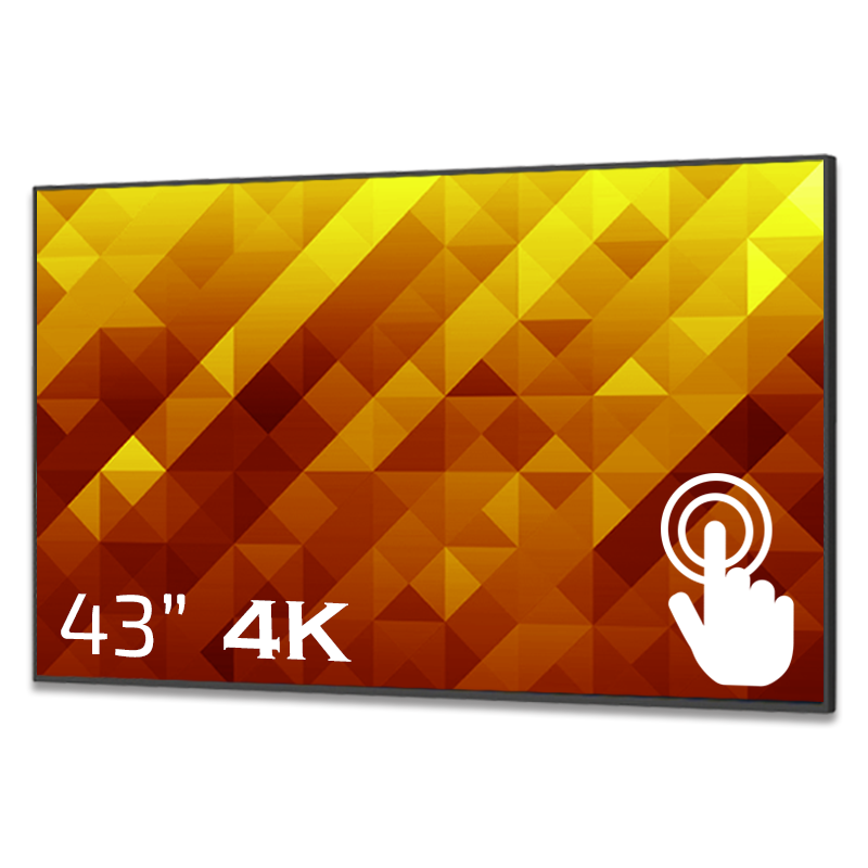GoDisplay Digital skylt 43″ 4K – Touch