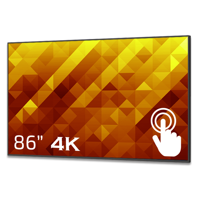 GoDisplay Digital skylt 86″ 4K – Touch